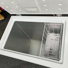 【店頭お渡し】アイリスオーヤマ　142L　上開き冷凍庫　ストッカー　フリーザー　キズあり未使用品の画像