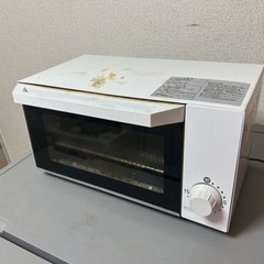 オーブントースター　白　800Wの画像