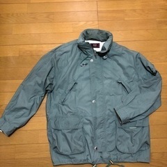 緑　パーカーの画像