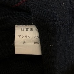 チェックセーターの画像