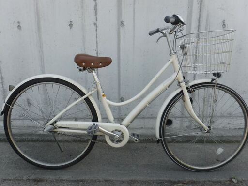 ブリヂストン 内装3段変速&LEDオートライト シティサイクル ママチャリ 中古自転車 446