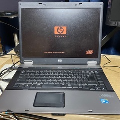 ジャンク液晶不良！無料！差し上げます！ノートパソコン HP 67...