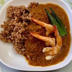 大豆ミートとヴィーガン＆スパイス料理の画像