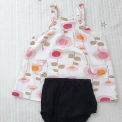 carter'sワンピース(6-9M)とレギンス