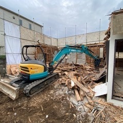 解体工事作業員　手元の画像