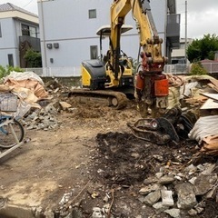 解体工事作業員　手元の画像