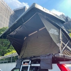 電動開閉 ルーフテント 値下げ交渉可 キャンプ アウトドア 車中...