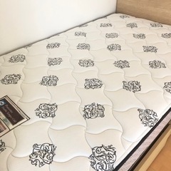 ◇セミダブルベッド ニトリ シーリー 6930 マットレス ベッドフレーム