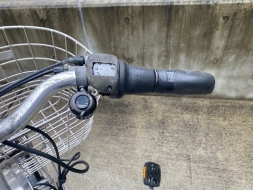 ヤマハ PAS CITY 電動自転車 8段 8.7Ah バッテリー 4点灯 中古