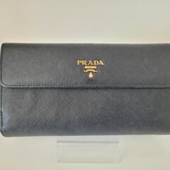 PRADA　サフィアーノ　Wホック　長財布　中古　リサイクルショップ宮崎屋佐土原店22.8.4k