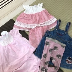 女の子 子ども服　80 ベビー服　まとめ売りの画像