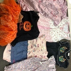 女の子 子ども服　80 ベビー服　まとめ売りの画像