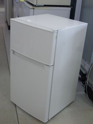 Tag label　2ドア冷蔵庫　直冷式　85L　2019年製　AT-RF85B