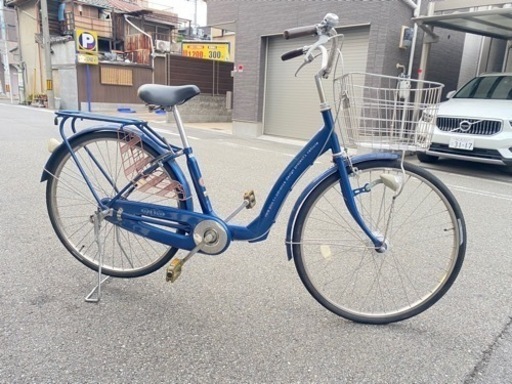 ブルー系自転車