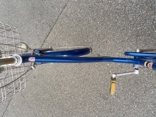ブルー系自転車