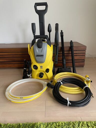 【美品】KARCHER(ケルヒャー)  高圧洗浄機 サイレント Ｋ３ ＊ マンション ＊ ベランダ掃除 ＊ 洗車