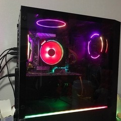 ゲーミングPC本体 モニターセットの画像