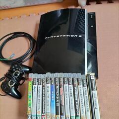PS3本体ジャンクとソフト　値下げの画像