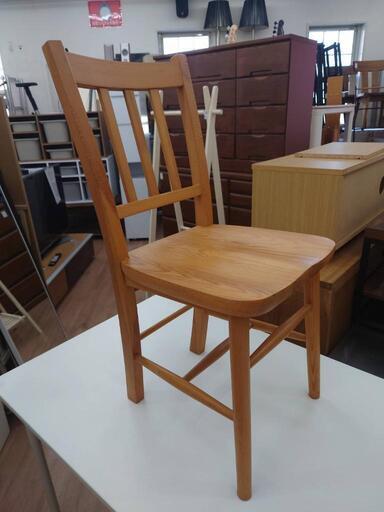 2脚入荷❗チャーチチェア ダイニングチェア アンティーク調 定価・14,800円 木目調 各4580円自社配送時代引き可※現金、クレジット、スマホ決済対応※
