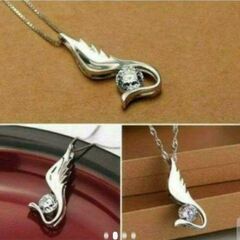 ≒j←←←m10-15   天使の翼ブリリアントペンダントネックレス03          202208041230の画像