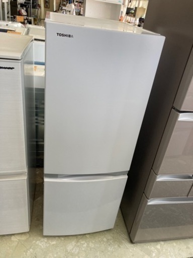 2020年製‼️東芝 GR-R15BS-W 2ドア冷蔵庫 (153L・右開き) リサイクルショップ宮崎屋住吉店22.8.4F