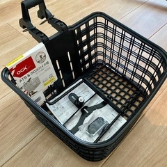 ◆新品◆OGK クロスバイク用バスケット 自転車 外付け 前カゴ