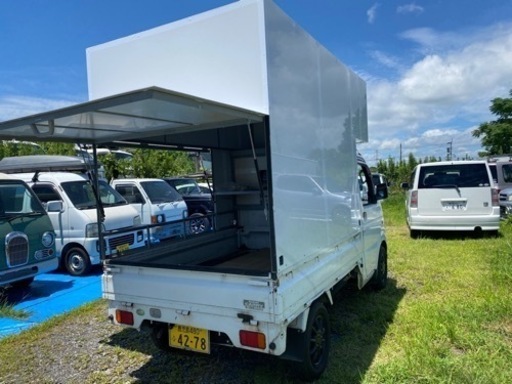 キャンピングカー　車中泊　フードカー　着脱式シエルのみ