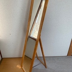 お譲りします！木製全身鏡