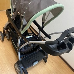 2人乗りベビーカー