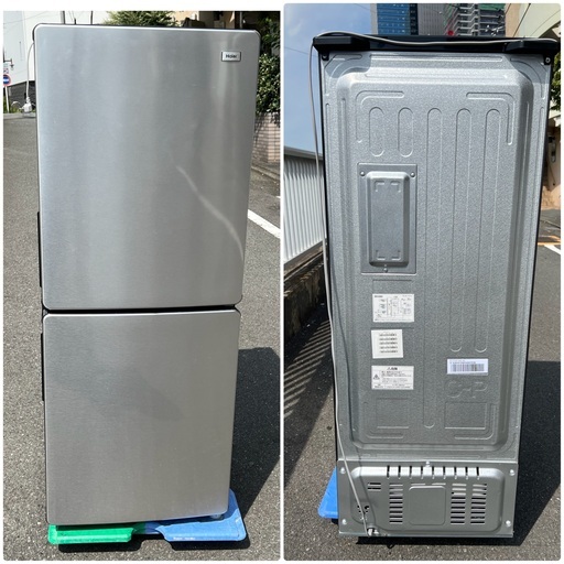 ￥12100(税込) Haier  JR-XP2NF148F 冷凍冷蔵庫　2020 年製 (8-01)