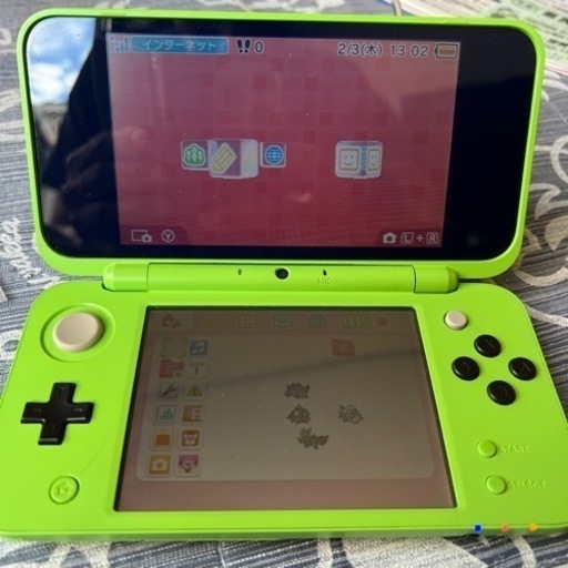Nintendo2DSLL マインクラフトクリーパーエディション