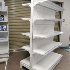 ★福岡倉庫★両面タイプ　高さ１５０　横幅９０★新品★両面タイプ　店舗什器　陳列什器　スーパー用什器　コンビニ用什器　物産展用展示什器　両面タイプ　高さ１５０　横幅９０の画像