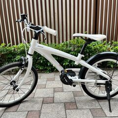 ブリヂストン レベナ 子供用 自転車 18サイズ（ホワイト）