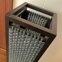 水牛レザー アジアン家具 間接照明 スタンドライト ランプの画像