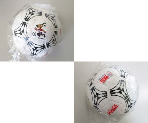 コカ・コーラ 1994年 USA ワールドカップ ノベルティグッズセット ミニボール バッグ ピンバッチ CocaCola 札幌市 北区 屯田