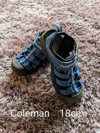 Coleman　サンダル　18cm