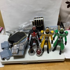 仮面ライダーウィザード変身ベルト、ウィザーソードガン、リング2個...