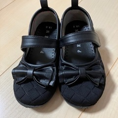子供用フォーマルシューズ18㎝（黒）