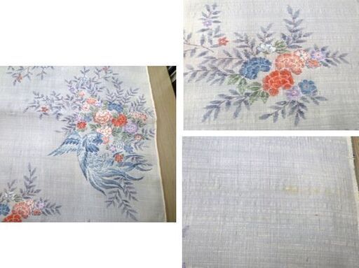 本場小千谷紬 反物 伝統工芸品 湯通し済 小千谷織物 正絹 苫小牧西店