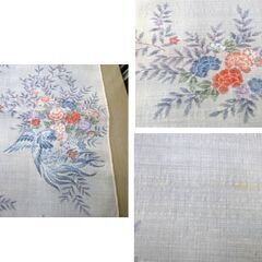本場小千谷紬 反物 伝統工芸品 湯通し済 小千谷織物 正絹 苫小牧西店の画像