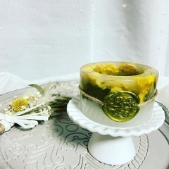 ボタニカルキャンドルホルダー&サシェレッスンの画像