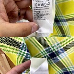 D3 adidas　アディダス　イエローカラー Oサイズ　ポロシャツ　　ゴルフ　メンズ　半袖　柄の画像
