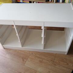 決まりました。IKEA　トロファスト白
