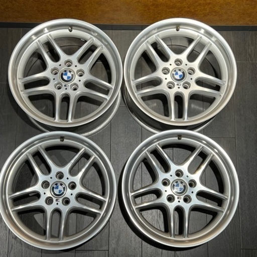 中古 BMW Mスポ純正 18インチ アルミホイール 4本セット 8J・9.5J