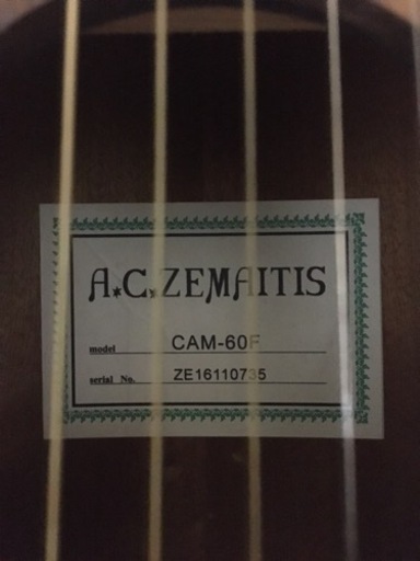 ZEMAITIS ミニギター CAM-60F 中古