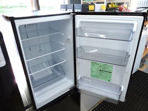  2ドア冷蔵庫 153L 東芝 GR-D15BS 2021年製 ブラック TOSHIBA☆ PayPay(ペイペイ)決済可能 ☆ 札幌