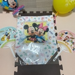 🌟美品・未使用🌟Disney🌟トートバッグ、うちわ×2、おまけで...
