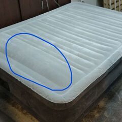 【値下げしました】★敷きパッド付★ エアーベッド INTEX インテックス ダブル 国内正規品 電動の画像
