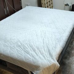 【値下げしました】★敷きパッド付★ エアーベッド INTEX インテックス ダブル 国内正規品 電動の画像