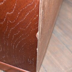 【取ヤ終了1/7】≪zy586≫美品 capic/キャピック 福島 石楠花/しゃくなげ 民芸調 箪笥/タンス/チェスト 90cm リビング/和室 40729-08の画像